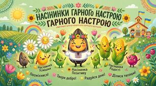 Емоційне налаштування "Посади насіннинку гарного настрою"