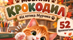 🐾 Мовний Крокодил від котика Мурчика. Гра «Покажи фразеологізм»
