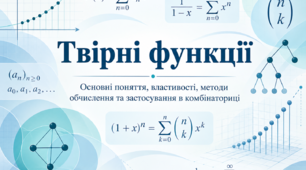 Твірні функції: основні поняття, властивості, методи обчислення та застосування в комбінаториці