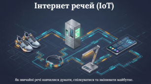 Презентація "Інтернет речей (IoT)" за підручником Д.Е. Біос 6 клас