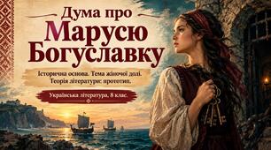 Презентація "Дума "Маруся Богуславка""
