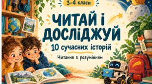 «Читай і досліджуй»: 10 сучасних історій із завданнями на розуміння прочитаного