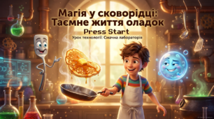 «Магія у сковорідці: Таємне життя оладок» (До Дня оладок — 2 грудня або уроків технологій)