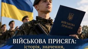 Презентація на тему: «Військова присяга: історія, значення та духовний зміст»