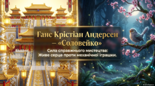 Презентація 📖🕊️ Ганс Крістіан Андерсен «Соловейко». Протиставлення "справжнього" і "штучного" в казці + робочі аркуші