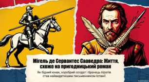 Мігель де Сервантес Сааведра (1547–1616). Стислі відомості про автора. «Премудрий гідальго Дон Кіхот з Ламанчі» – пародія на середньовічні лицарські романи.