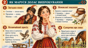 «Жанрові особливості побутової казки “Мудра дівчина”»