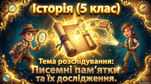 Писемні пам’ятки та їх дослідження.
