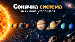 Сонячна система та як вона утворилася. 5 клас НУШ. Довкілля/Пізнаємо природу.