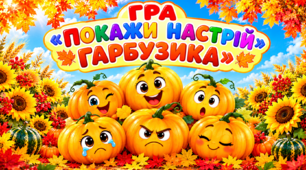 Гра "ПОКАЖИ НАСТРІЙ ГАРБУЗИКА"
