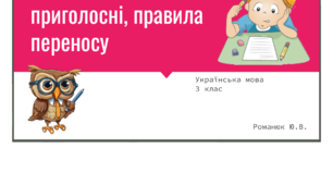 «Сумнівні та дзвінкі приголосні, правила переносу»