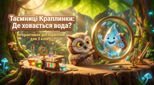Де ховається вода?