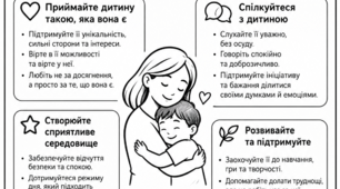 Поради для батьків дітей з ООП у ЗДО «Гармонійне виховання дітей»