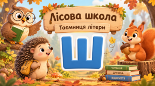 Урок читання у 1 класі «Лісова школа. Таємниця літери Ш»