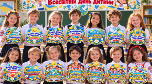 🌈 Яскраві топери до Всесвітнього дня дитини!