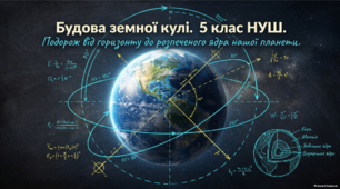 Будова земної кулі. 5 клас НУШ