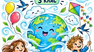 Скетчнотатки до уроку ЯДС 3 клас тема "Повітря", за підручником Н.Бібік та Г.Бондарчук.