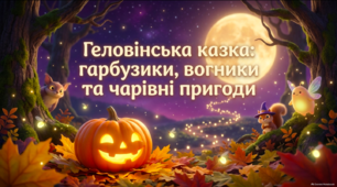 Геловінська казка: гарбузики, вогники та чарівні пригоди 🎃✨