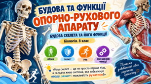 Будова та функції опорно-рухового апарату. Будова скелета та його функції