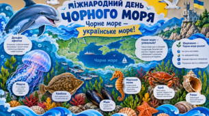 Оформлення фотозони «Чорне море — українське море» до Міжнародного дня Чорного моря (31 жовтня)