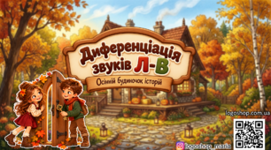 Диференціація звуків Л-В. Осінній будиночок історій