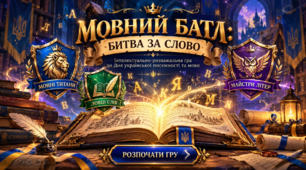 «МОВНИЙ БАТЛ: БИТВА ЗА СЛОВО» — інтерактивна інтелектуально-розважальна гра до Дня української писемності та мови (6 клас)