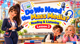 Презентація "Do We Need the Mass Media?" Unit 3. Lesson 3. Reading & Listening" — 8 клас НУШ (Карпюк)