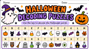 Halloween games, Board game, Halloween puzzles