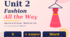 Діагностична контрольна робота Unit 2: "Fashion All The Way" (За підручником О. Карпюк), 9 клас