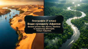 Води суходолу Африки.