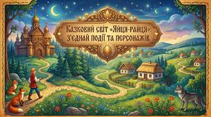 Казковий світ «Яйця-райця»: з'єднай події та персонажів