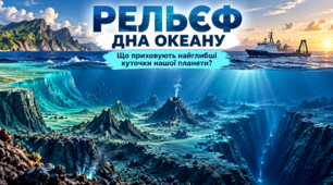 Рельєф дна океану. 6 клас НУШ за підручником Запотоцького.