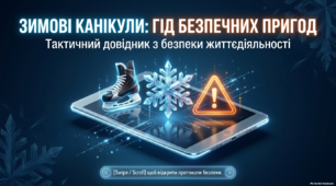 Інструктаж з теніки безпеки перед зимовими канікулами.   Презентаціїя «Зимові канікули: Гід безпечних пригод»