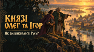 Ілюстрована навчальна презентація з історії України для 7 класу із завданнями для обговорення.
