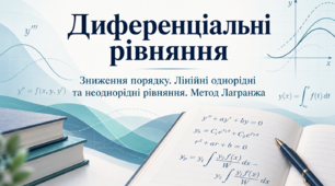 Диференціальні рівняння вищих порядків. Зниження порядку. Лінійні однорідні та неоднорідні рівняння. Метод Лагранжа | Теорія та розв’язані приклади
