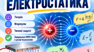 Підготовка до НМТ з фізики. Електростатика