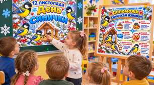 12 ЛИСТОПАДА—  тематичний день "ДЕНЬ СИНИЧКИ"🐦