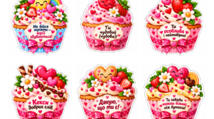 💗 Кекси добрих слів — порція гарного настрою для кожної дитини! 💗🧁