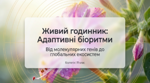 17. Адаптивні ритми біологічних систем різного рівня організації