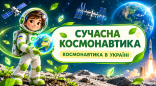 Сучасна космонавтика. Космонавтика в Україні. 5 клас НУШ. Довкілля.