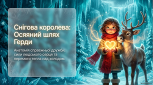 Казка Ганса Крістіана Андерсена «Снігова королева».