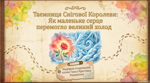 Казка Ганса Крістіана Андерсена «Снігова королева».