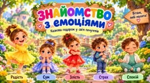 Заняття «Знайомство з емоціями»