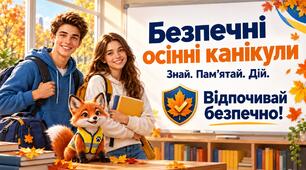Презентація «Правила поведінки під час осінніх канікул»