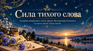 ⭐Сила тихого слова. Художня своєрідність «тихої лірики» Володимира Підпалого та аналіз поезії «Тиха елегія»⭐⭐