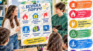 "Безпека діє: учні навчають учнів" — готовий міжкласний проєкт для Тижня безпеки життєдіяльності та Тижня безпеки дорожнього руху (5–11 класи)