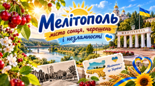 «Мелітополь — місто сонця, черешень і незламності»