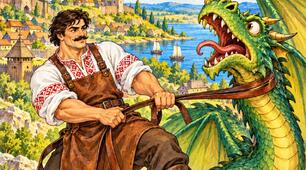 Скетчнотатки до української народної казки "Кирило Кожум'яка"