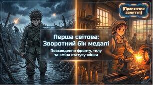 Презентація «Практичне заняття №1. Перша світова: повсякденне життя в умовах фронту і тилу»