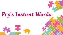 Fry’s Instant Words